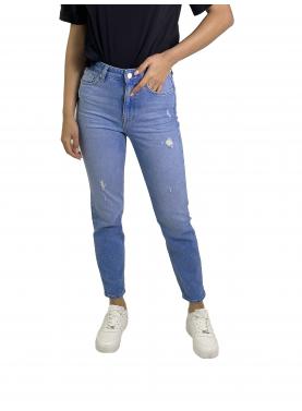  Jeans Vita alta Straight Fit Only
